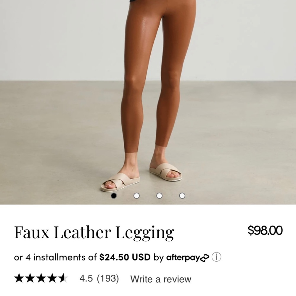Commando Faux Leather Leggings